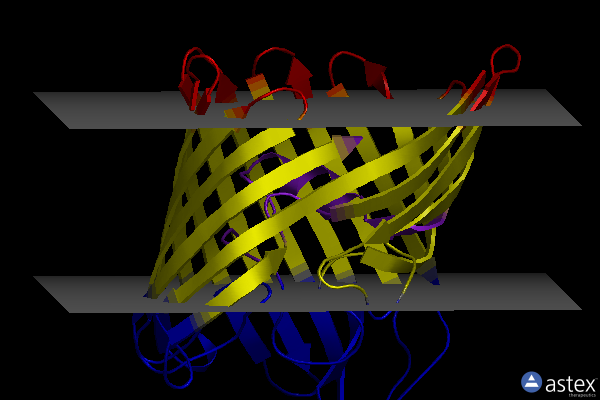 Membrane view of 1e54
