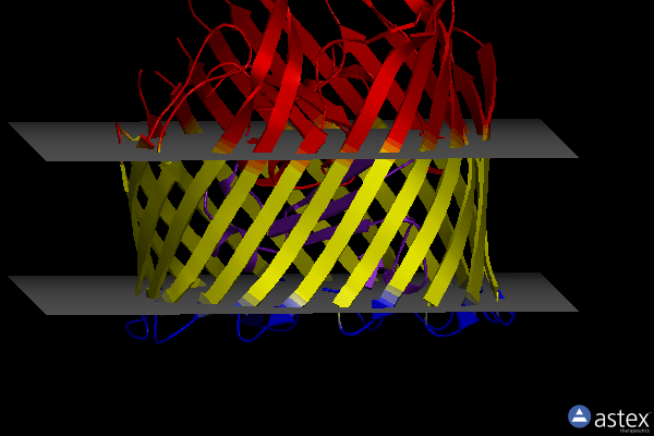 Membrane view of 1nqe