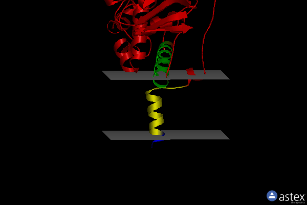 Membrane view of 1oja