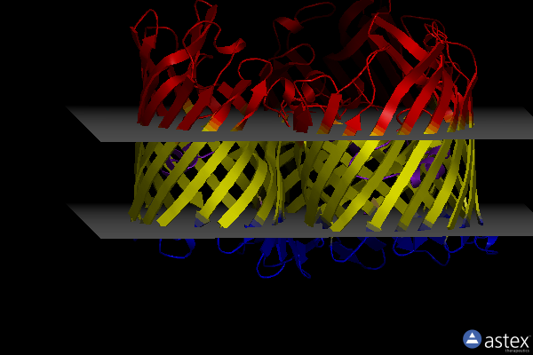 Membrane view of 1opf