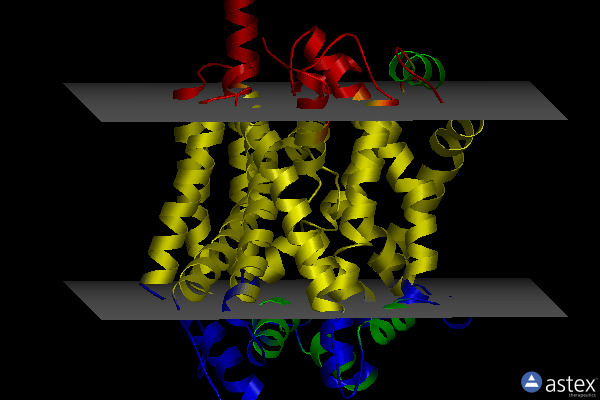 Membrane view of 2qju