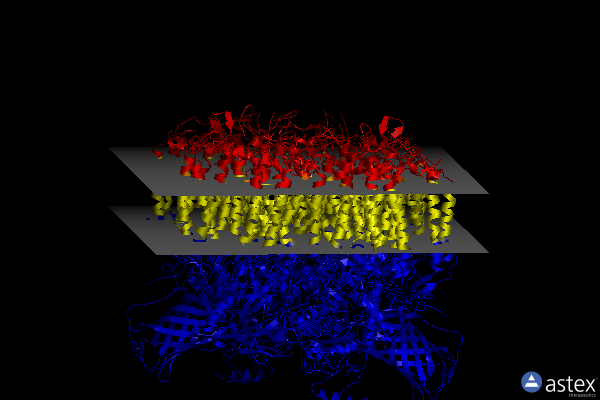 Membrane view of 3a0h