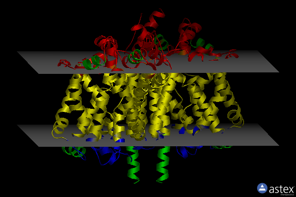 Membrane view of 3gwu