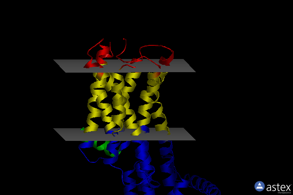 Membrane view of 3rze