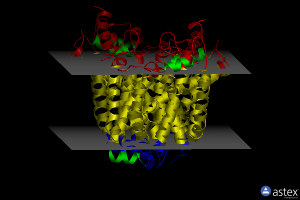Membrane view of 3tt1