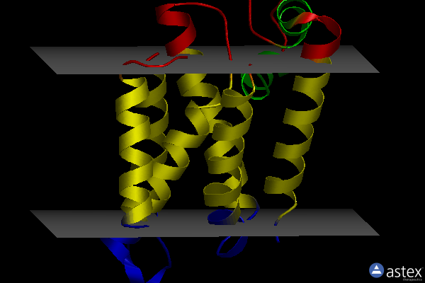 Membrane view of 3zot