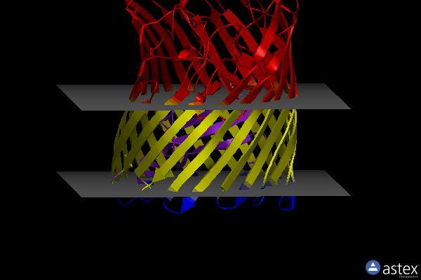 Membrane view of 4b7o