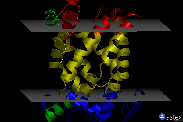 Membrane view of 4c9h