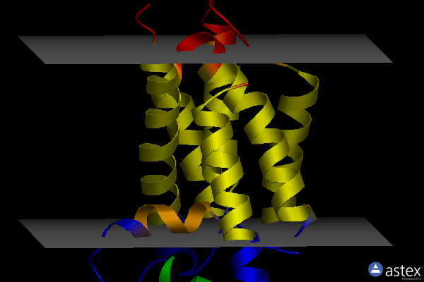 Membrane view of 5f5k