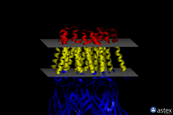 Membrane view of 5heg