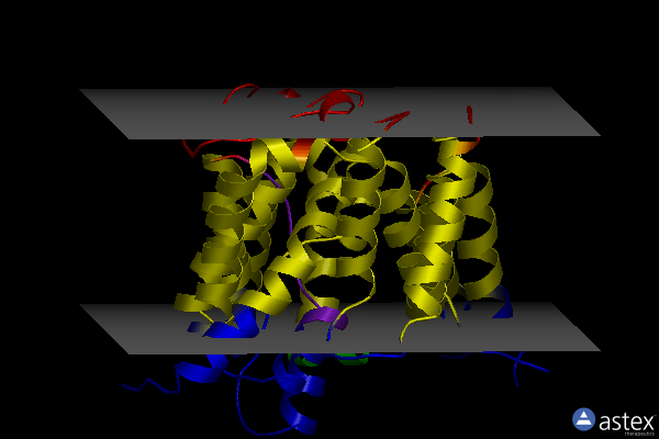 Membrane view of 5iof