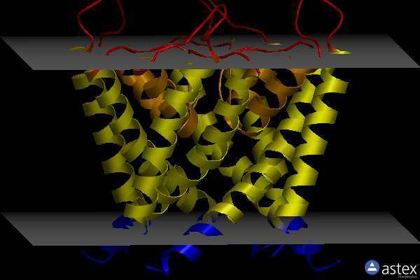 Membrane view of 5vke