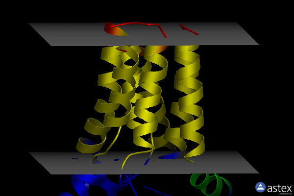 Membrane view of 5xj7