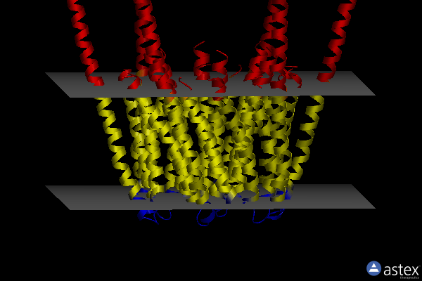 Membrane view of 6bbf