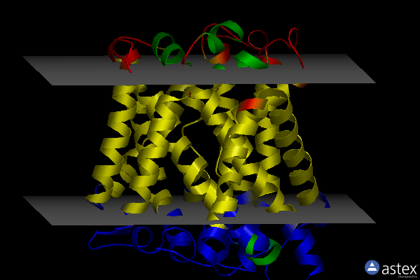 Membrane view of 6f2w