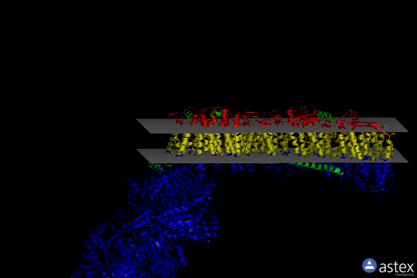 Membrane view of 6i0d