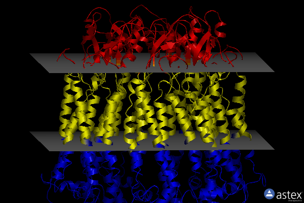 Membrane view of 6m68