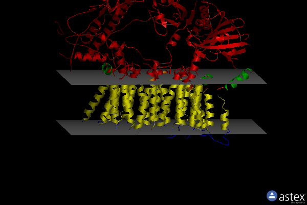 Membrane view of 6sgx