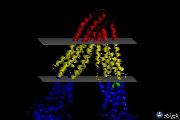 Membrane view of 6ujw