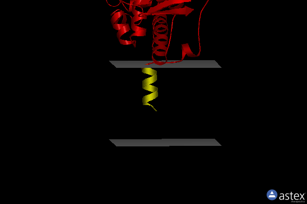 Membrane view of 7b0z