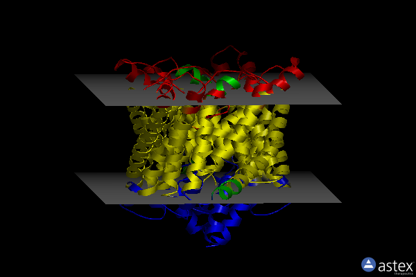 Membrane view of 7cvt