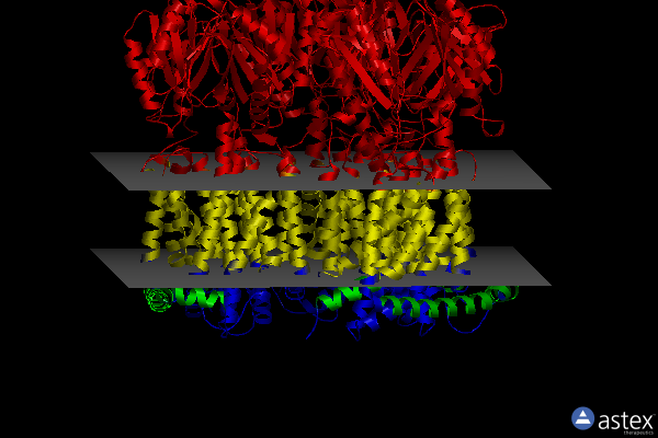 Membrane view of 7cz9