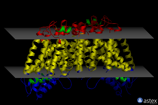 Membrane view of 7dj1
