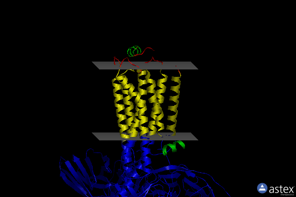 Membrane view of 7ew3
