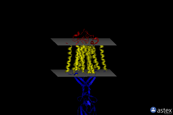 Membrane view of 7m3j