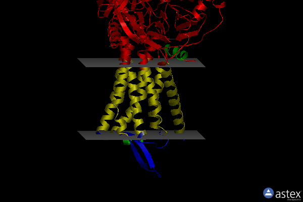 Membrane view of 7mby