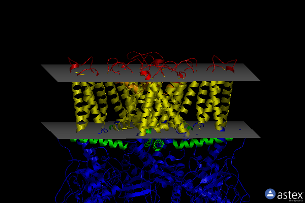Membrane view of 7mza