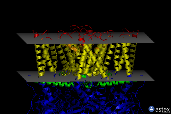 Membrane view of 7mzd