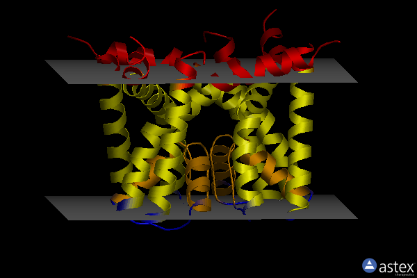 Membrane view of 7oq2