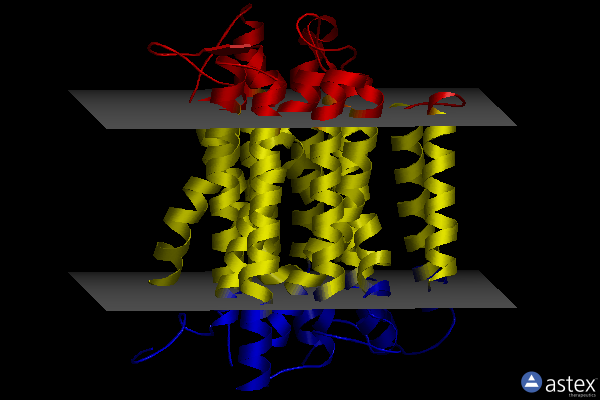 Membrane view of 7q0m