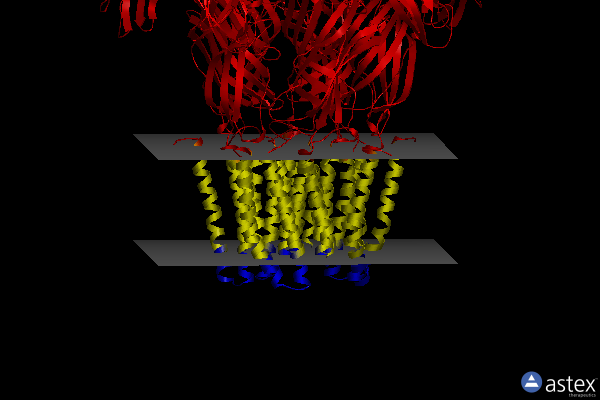 Membrane view of 7q3h