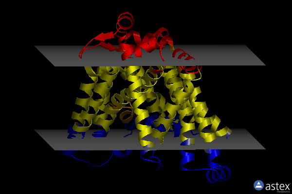 Membrane view of 7q6z