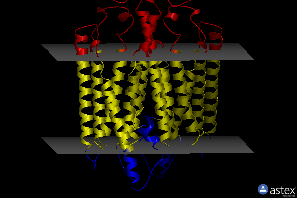 Membrane view of 7qb9