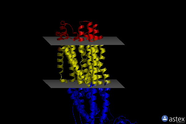 Membrane view of 7qks