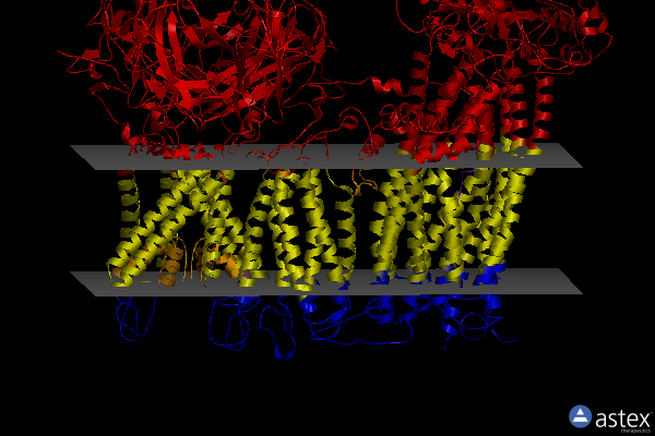 Membrane view of 7u1q
