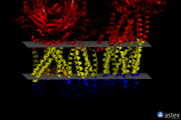 Membrane view of 7uaa