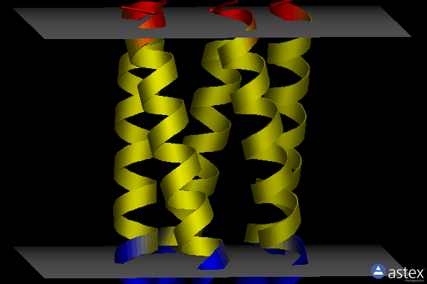Membrane view of 7udz