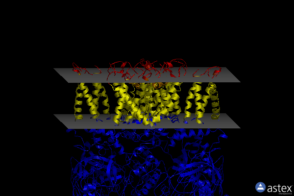 Membrane view of 7ugg