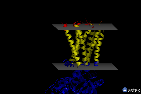 Membrane view of 7x2f