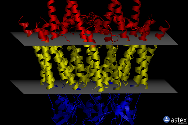 Membrane view of 7xqb