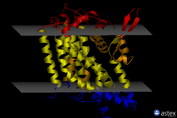 Membrane view of 8cuj